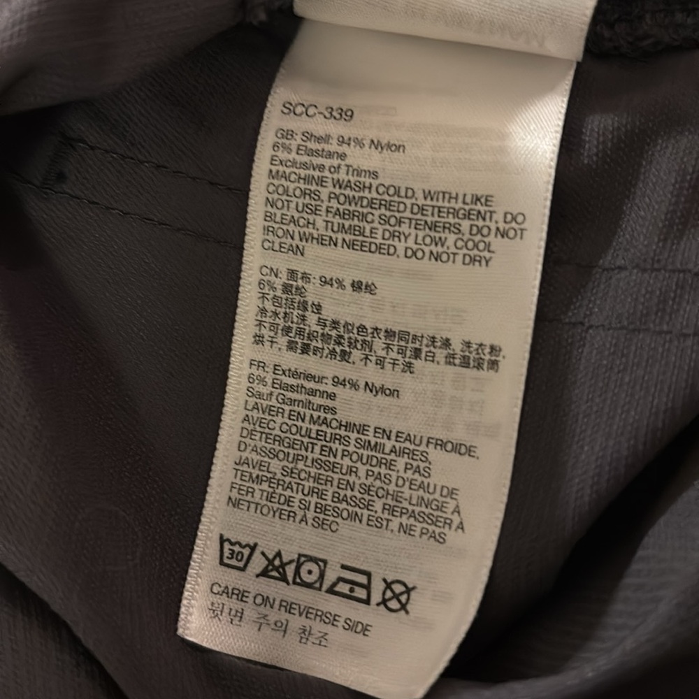 Men’s Marmot Gray Lightweight Outdoor Hiking Pants, Excellent Cond., 40W, 30L - Picture 7 of 7
